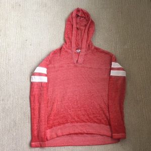 Hollister red hoodie